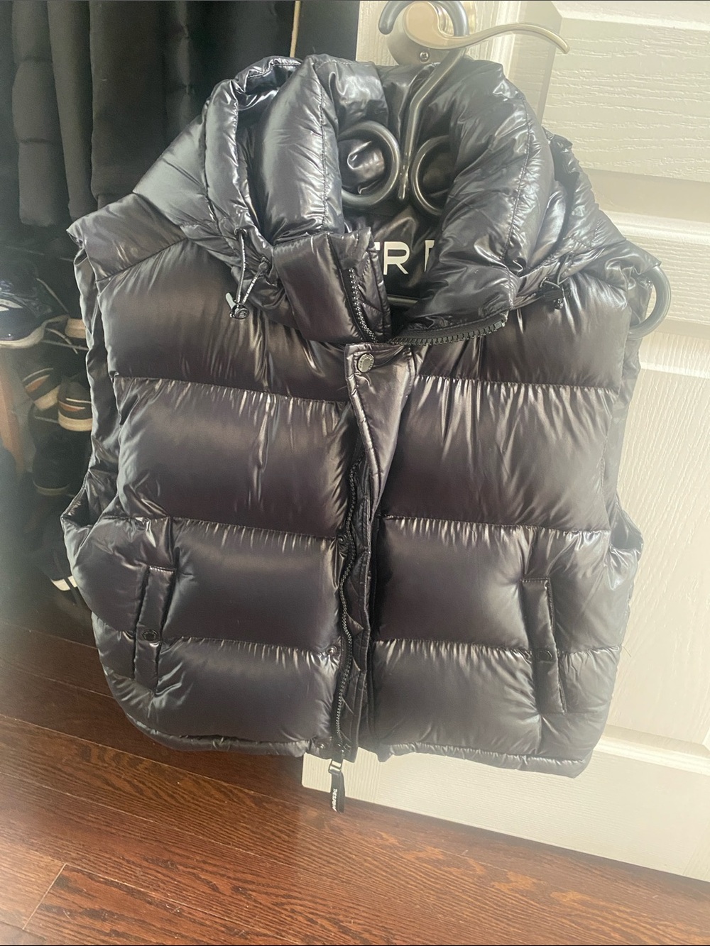 Black artizia super puff Vest